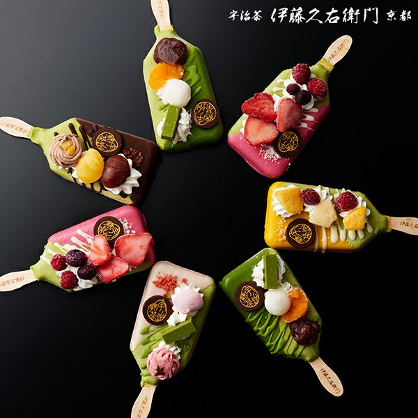 伊藤久右衛門 宇治抹茶スイーツギフト 抹茶パフェアイスバー（製品画像／イメージ）