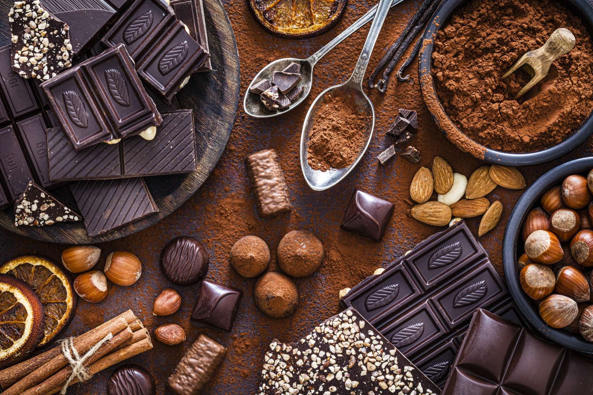 チョコレートスイーツの利用イメージ